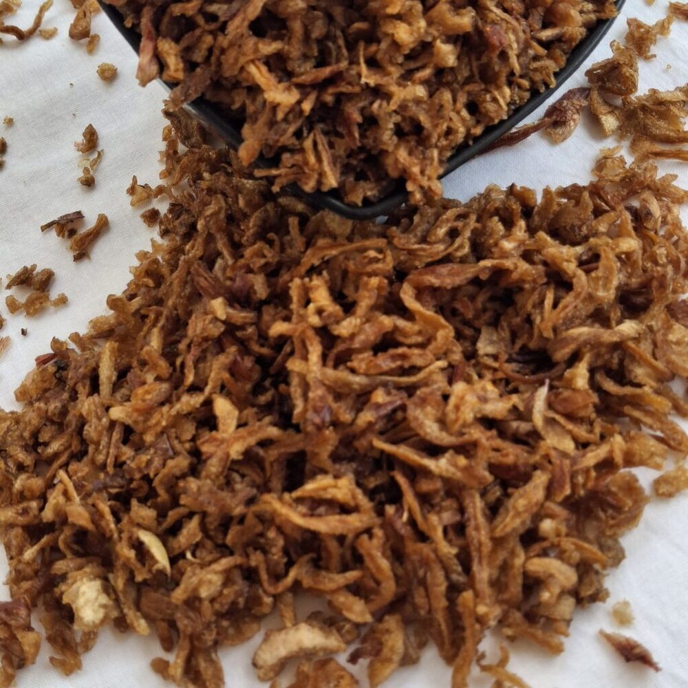 Coated Fried Pink Onions Coated Fried Pink Onions