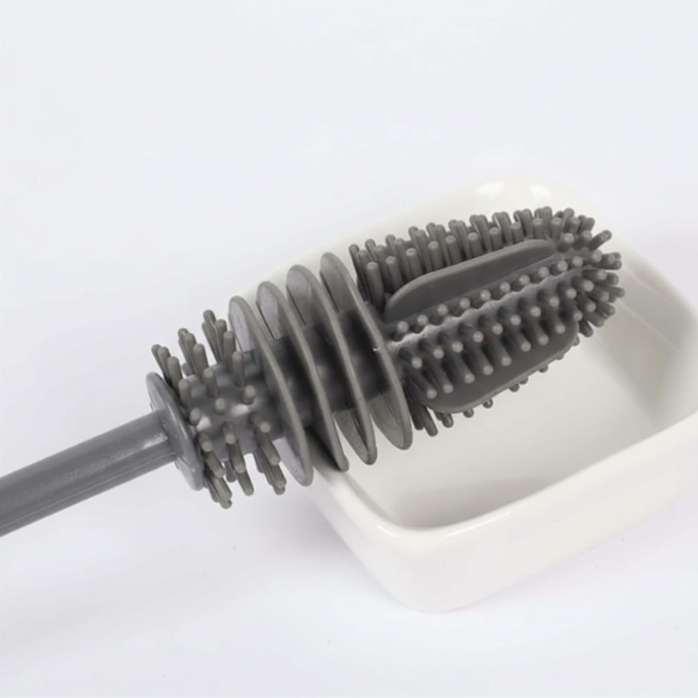 Silicone bottle brush