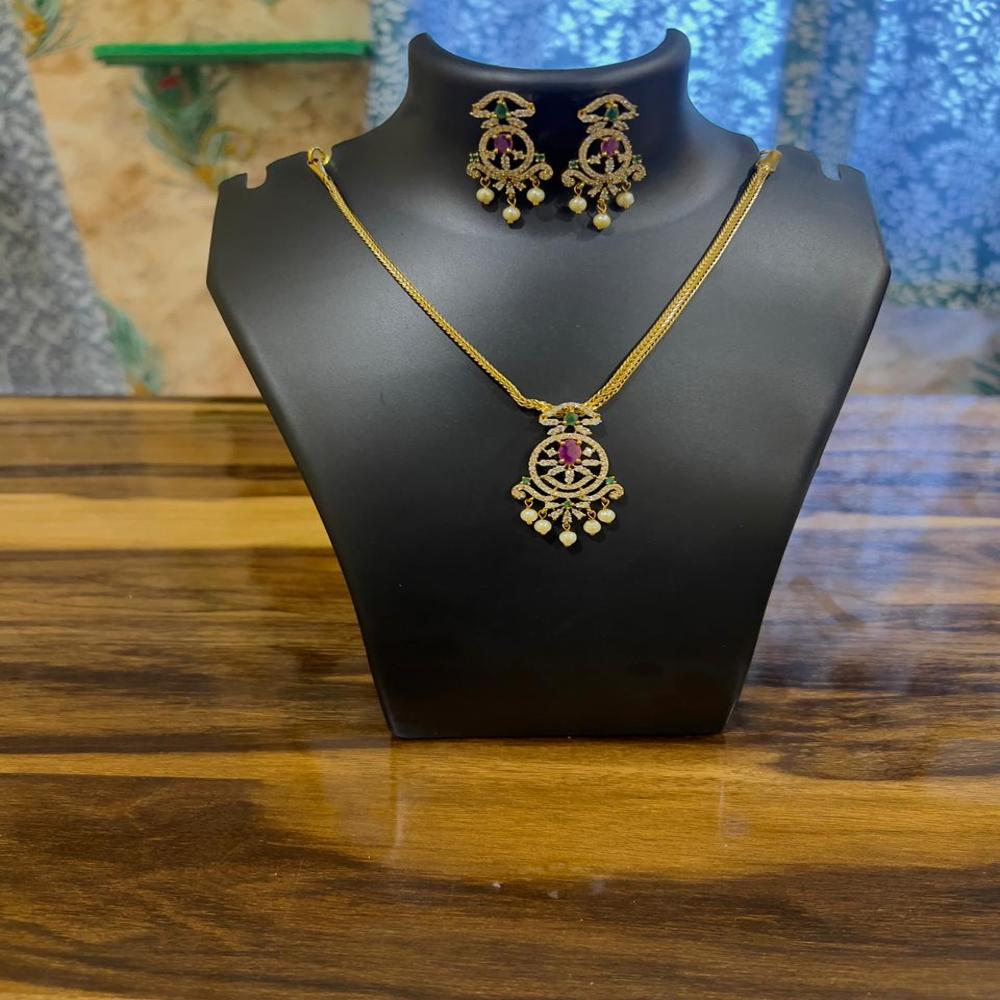 Ruby Pearl Heirloom Necklace Set