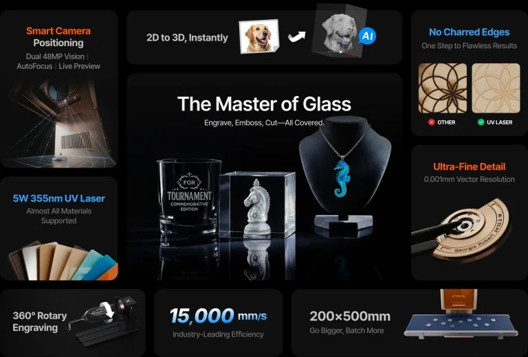 Xtool F2 Ultra UV Laser Engraving Machine