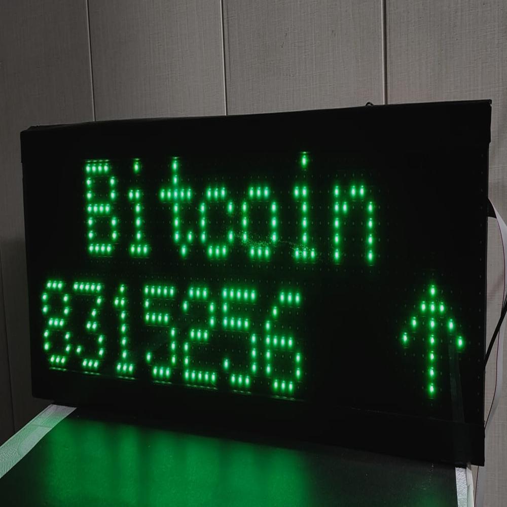 Stock Market Led Ticker Display - Input Voltage: 220 Volt (v)
