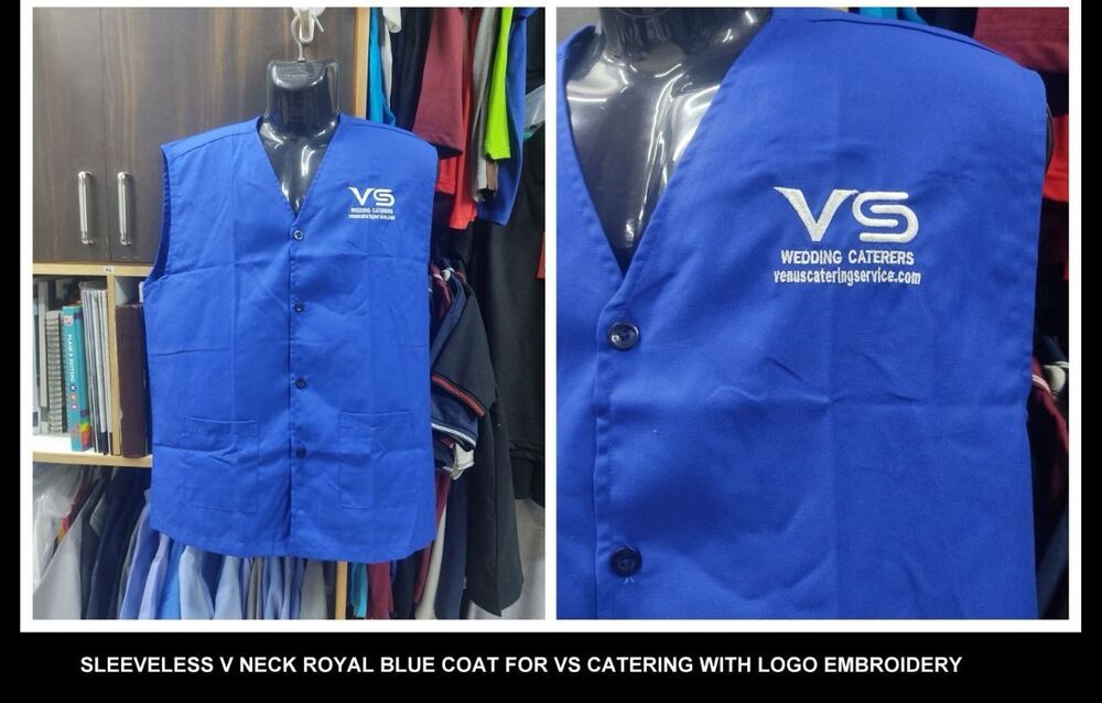 Sleeveless Worker Coat - Material: Jacquard