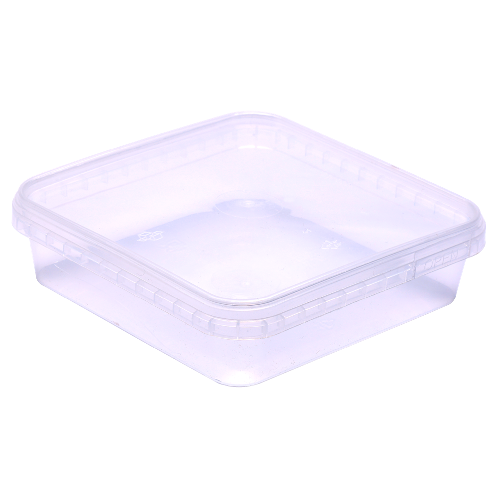 250 Ml Square Box Plain