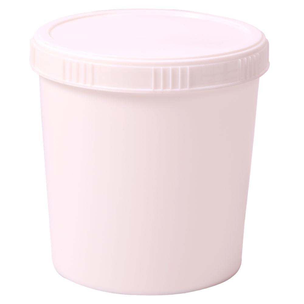 1000 gm round bottom container plain