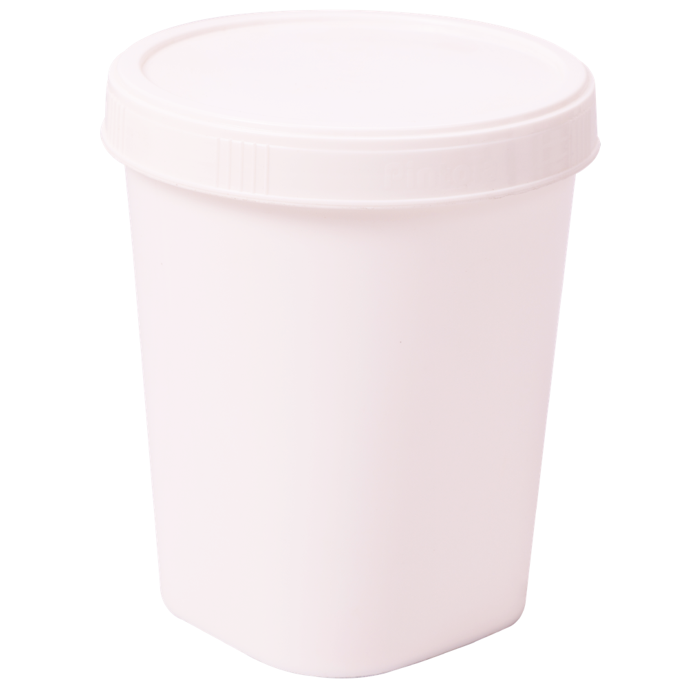 500 gm square bottom container plain