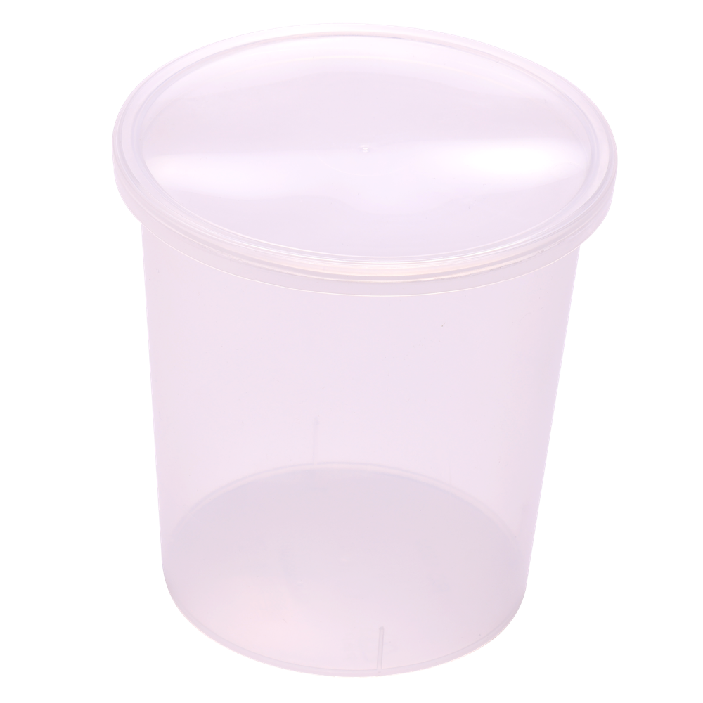 1000 gm Round container press type