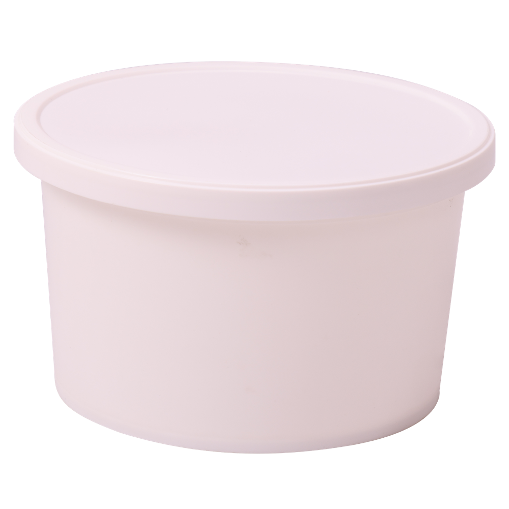 500 gm round container press type