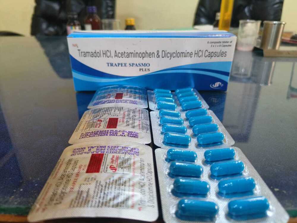 Acetaminophen And  Dicyclomine Capsule - Ingredients: Tramadol