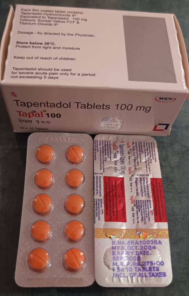 100 mg tapentadol tablets