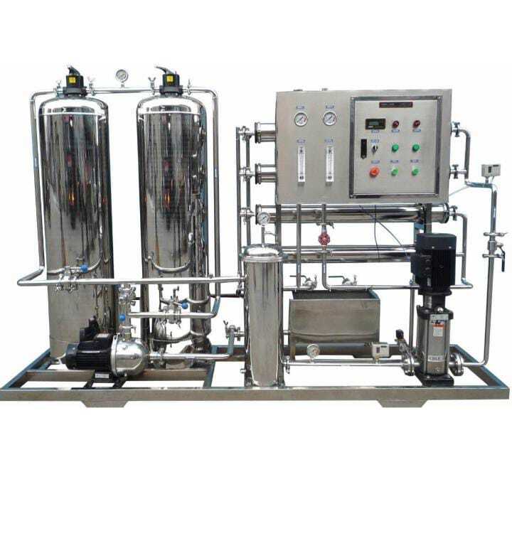 2000 LTR Fully Automatic Stainless Steel RO Plant