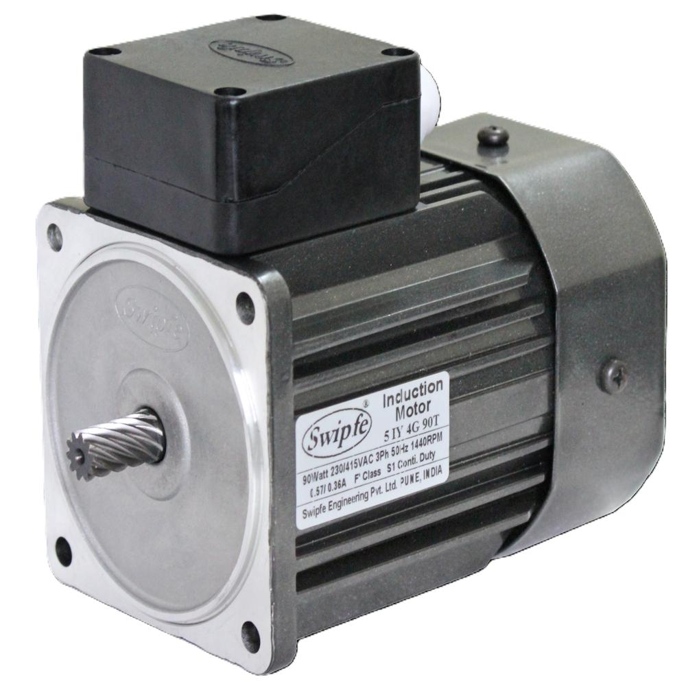 90W  Induction Gear Motor