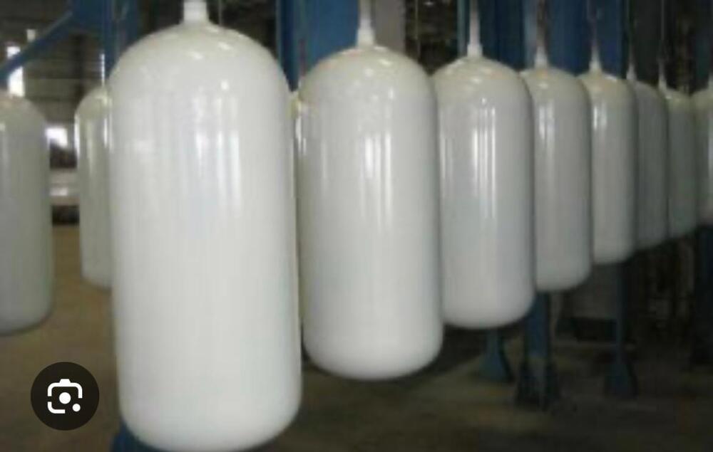 White Paint Cng Cylinder - Color: As Per Requirement