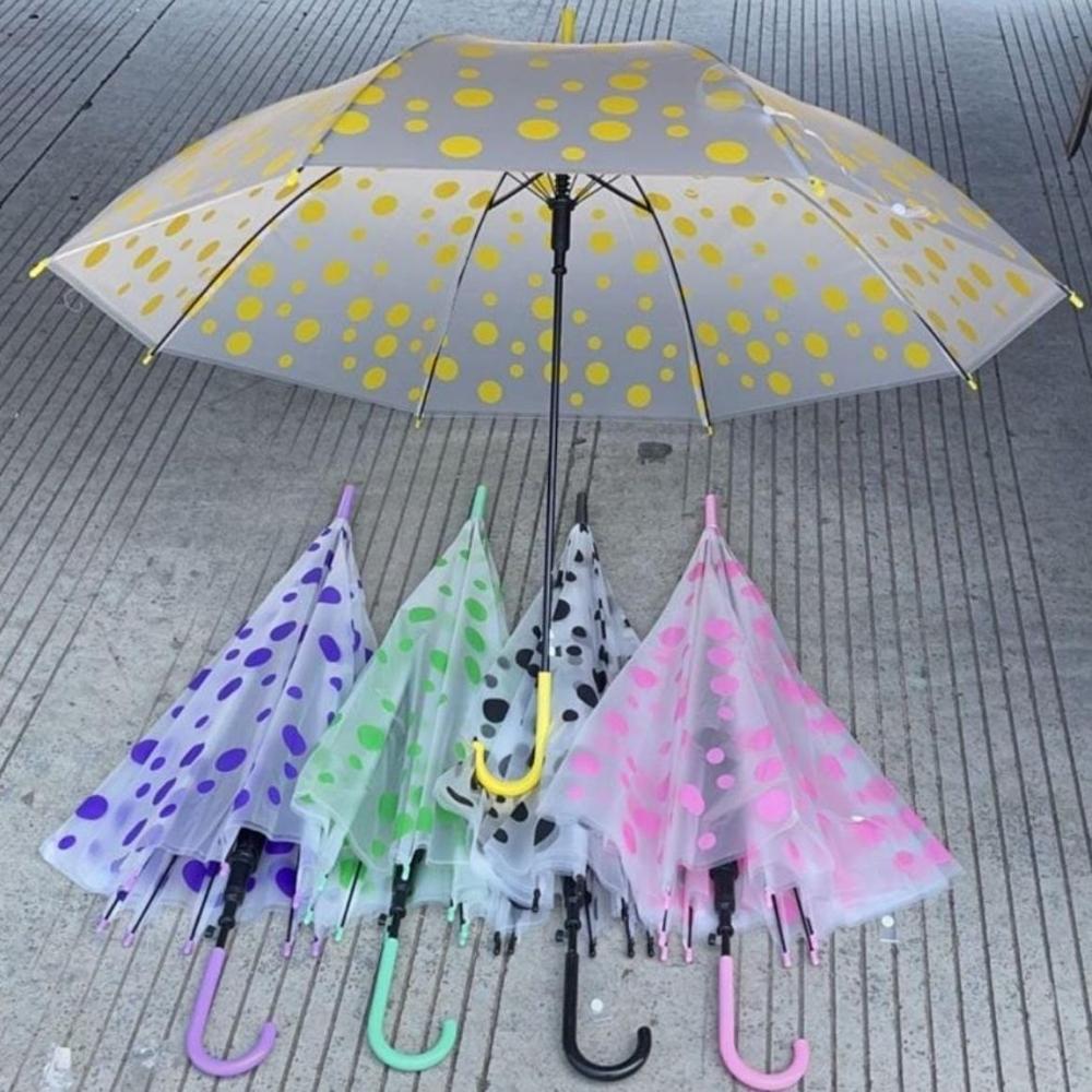 Transparent Bubble Umbrella - Color: Multicolor