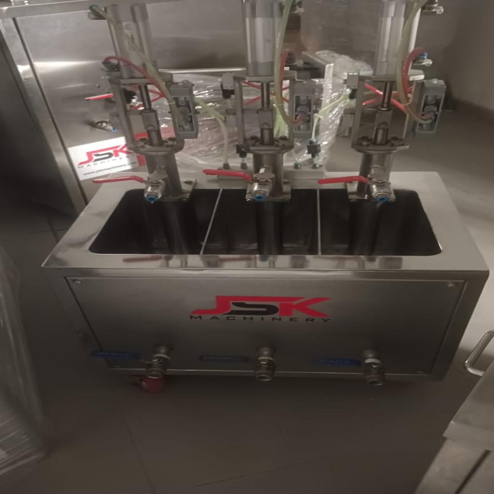 3 Flavour Ripple Machine - Color: Silver