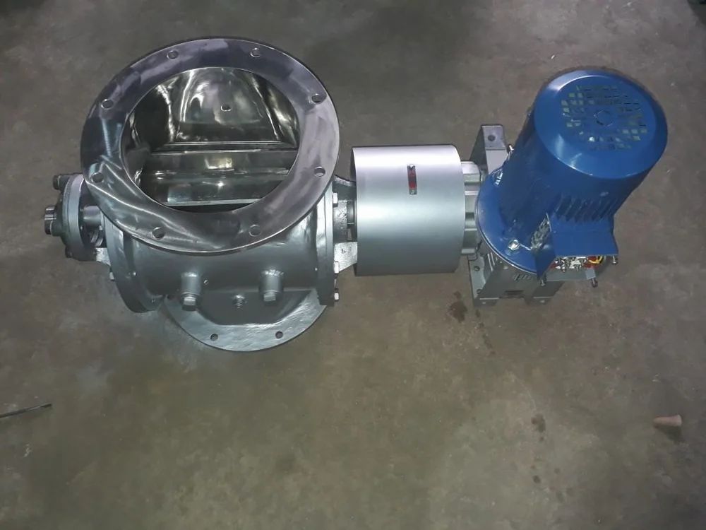 200nb CI Rotary Valve With 1hp Gear Motor