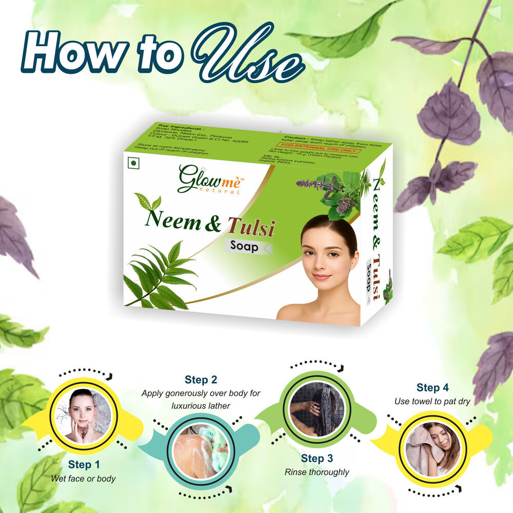 Neem Tulsi Soap - Age Group: Adult