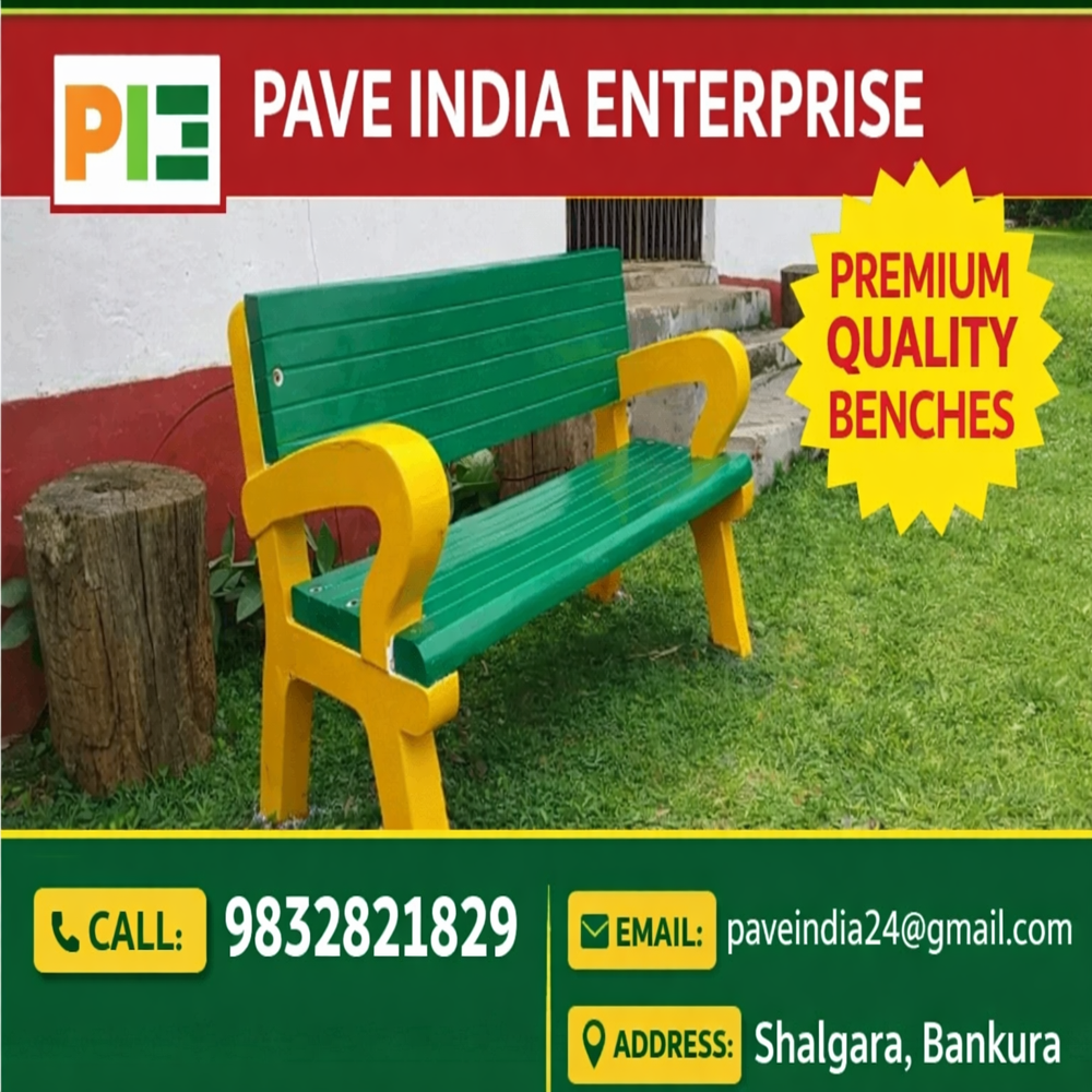 Outdoor Concrete Bench