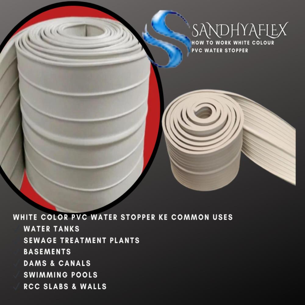 White Color PVC Water 