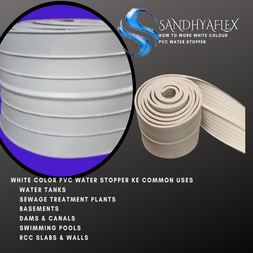 White Color PVC Water 