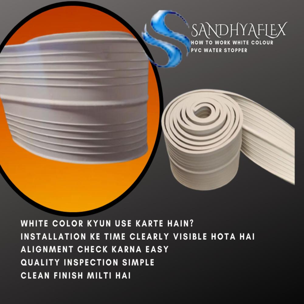 White Color PVC Water 