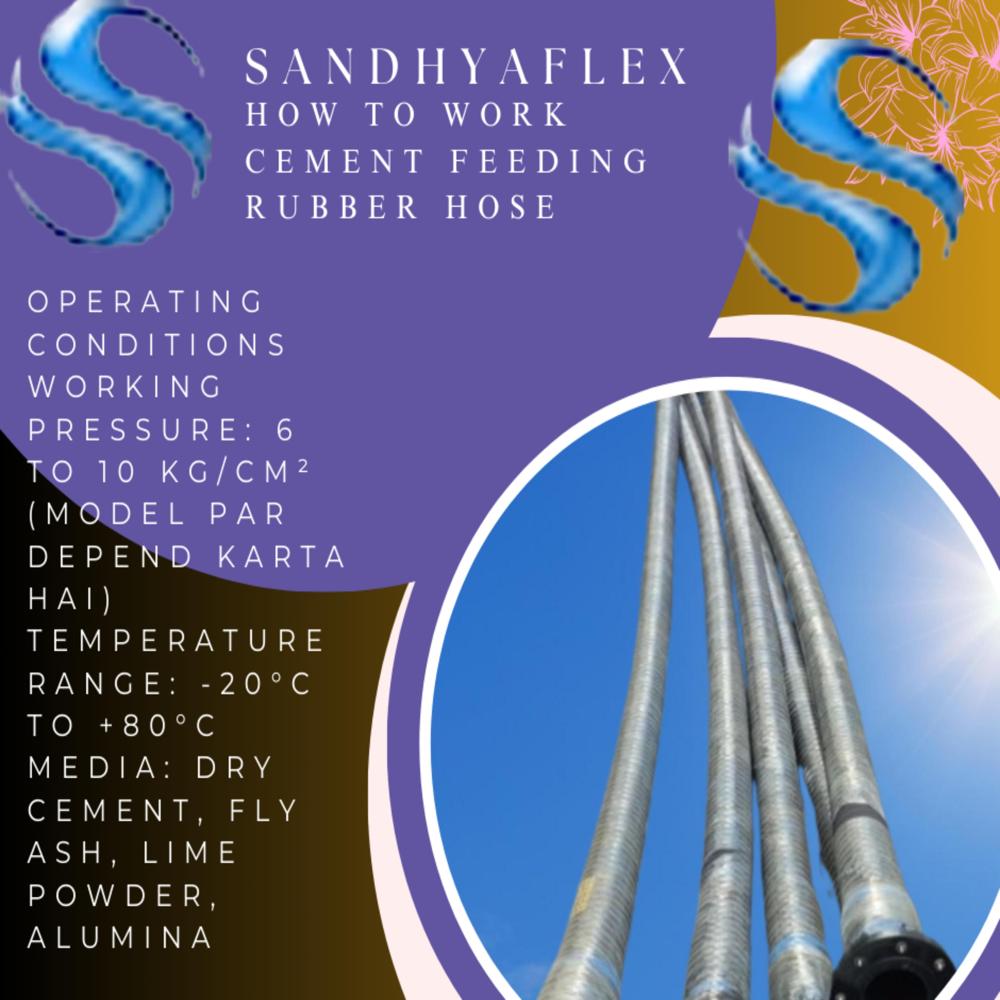 Cement Feeding Rubber Hose