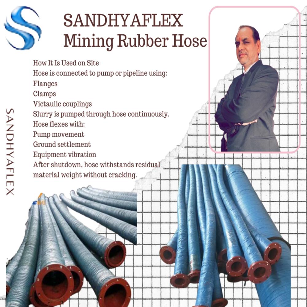 Mining Rubber Hose - Hardness: 60 Shore A