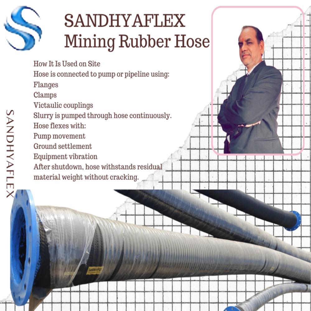 Mining Rubber Hose - Hardness: 60 Shore A