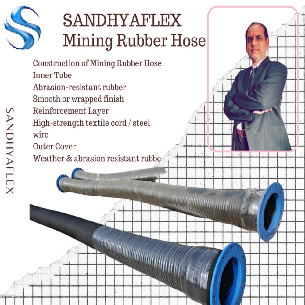 Mining Rubber Hose - Hardness: 60 Shore A