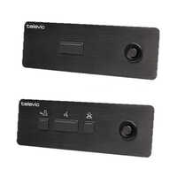 Telvic Flush Mount Conference System - Color: Black