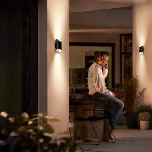 582009 PHILIPS RussetWallLight 10W IP44