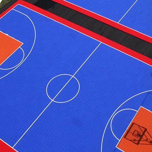 Basketball Pp Interlocking Tiles - Color: Mixed