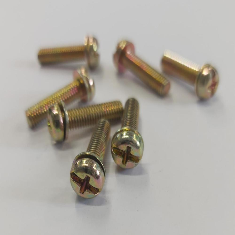 Sems Screw - Color: Golden