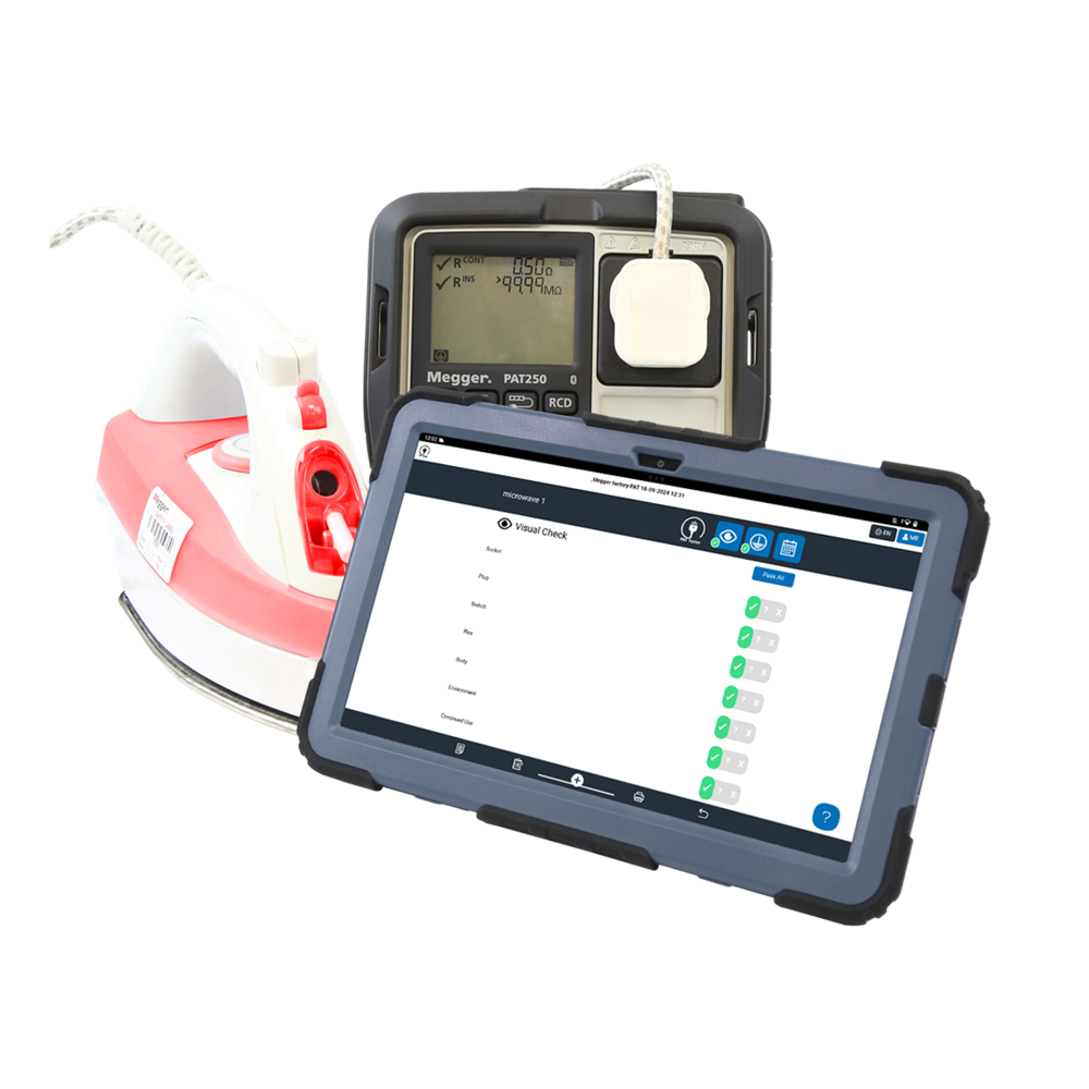 Portable appliance testing PAT250