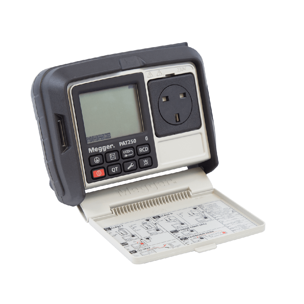 Portable appliance testing PAT250