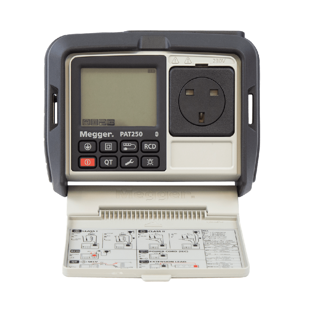 Portable appliance testing PAT250
