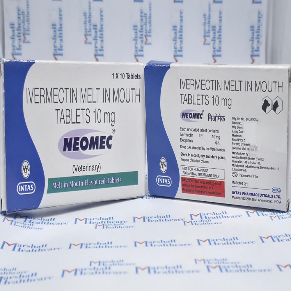 Veterinary Ivermectin Melt Tablets - Brand Name: Neomec