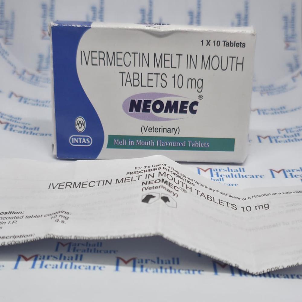 Veterinary Ivermectin Melt Tablets - Brand Name: Neomec