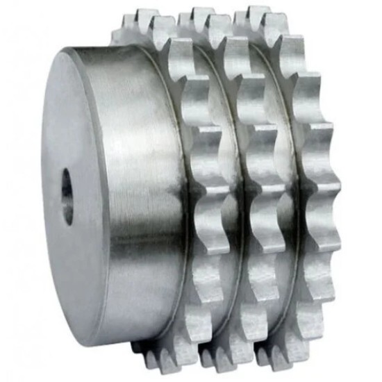 Triplex Chain Sprocket - Material: Steel