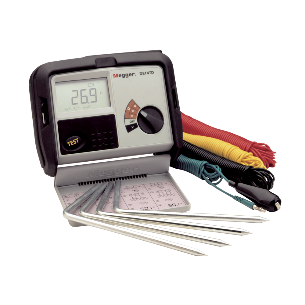 Four-Terminal earth/ground resistance testers DET4 series