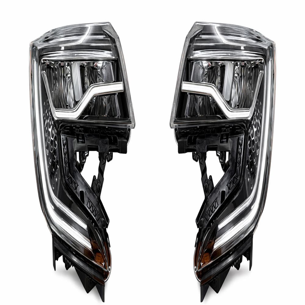 K D Head Light Assembly For Mahindra  XUV700 (DRL+HID)