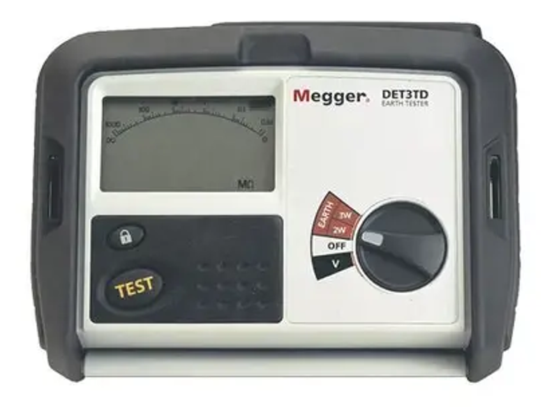 Digital ground resistance tester DET3TD