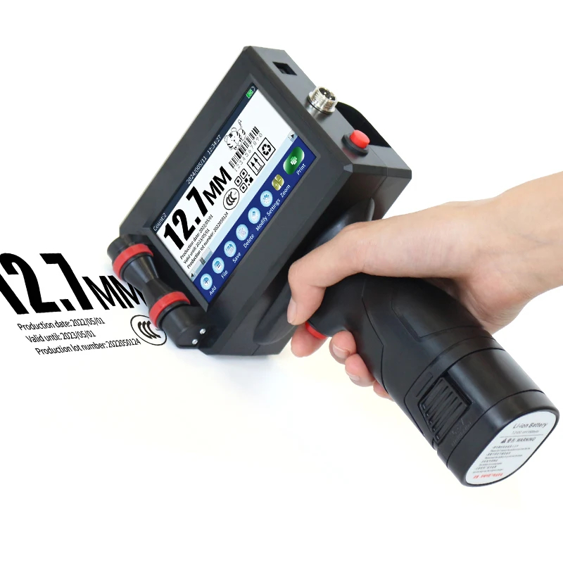 Portable Inkjet Coding Printer - Automatic Grade: Semi-automatic