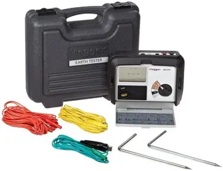 DET3TC Three-terminal earth/ground resistance tester