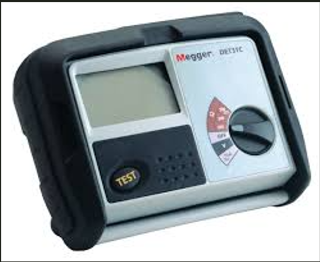 DET3TC Three-terminal earth/ground resistance tester