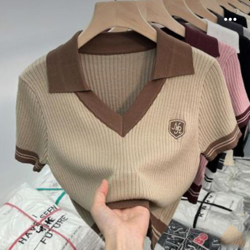 Women Brown Crop Top