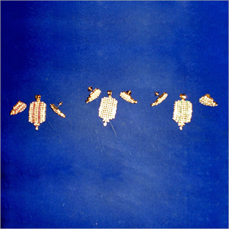 डिजाइनर चांदी की बालियां