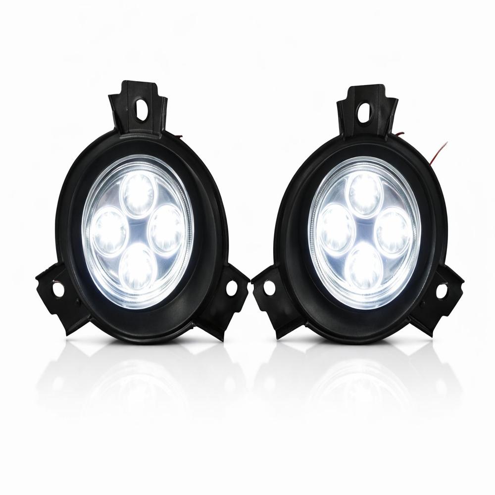 K D Fog Lamp Assembly For Mahindra Bolero Max Pickup - Body Material: Plastic