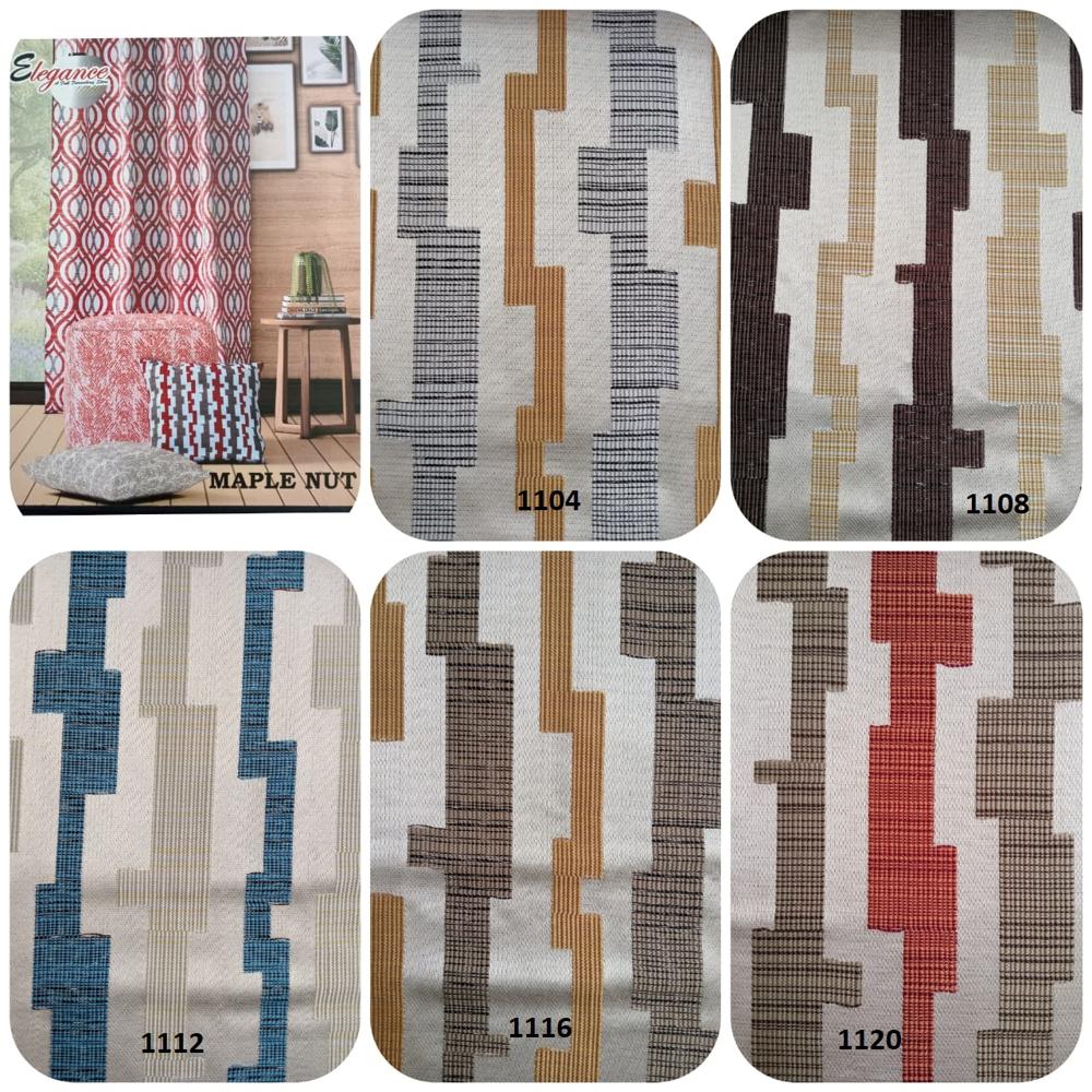 Mapple nut curtain fabric