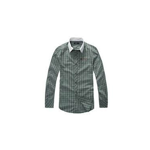 Mens Checked Long Sleeve Casual Shirt