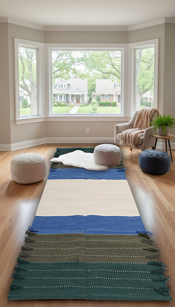 Non Slip Cotton Yoga Mat